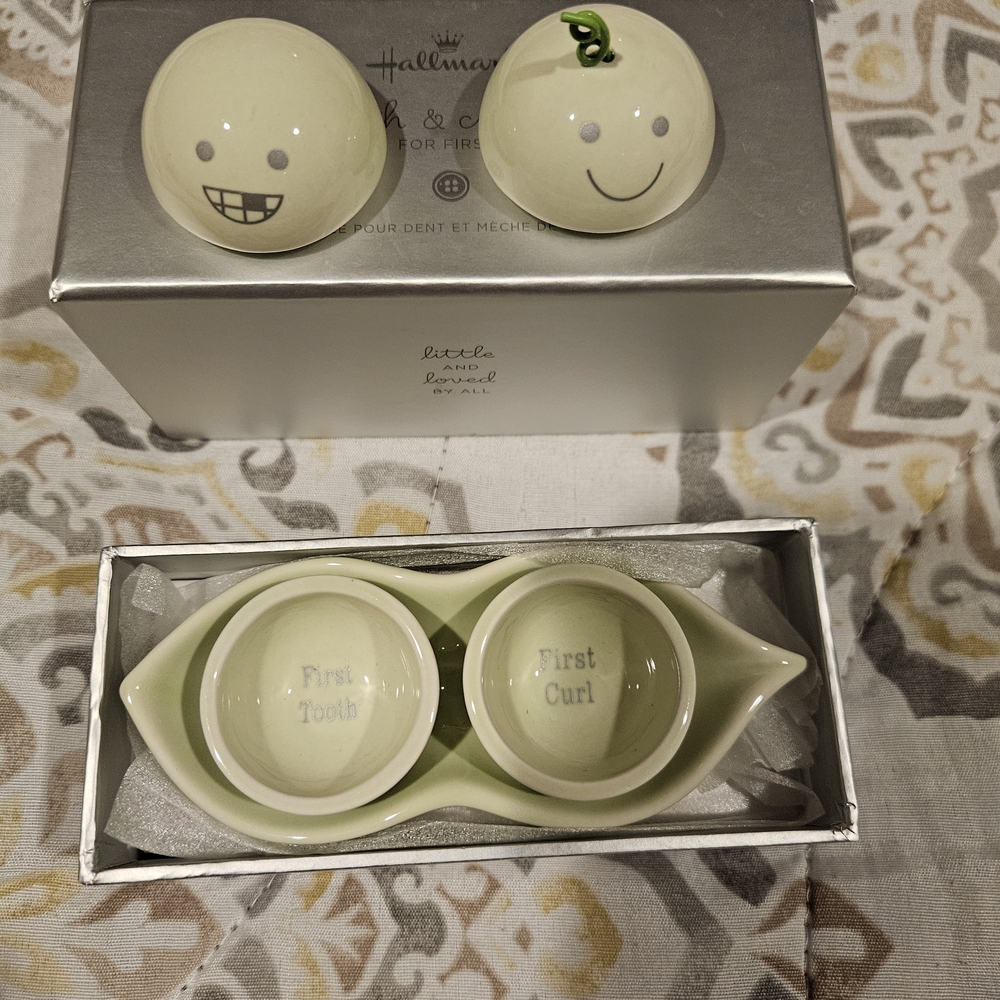 Hallmark Silver Tooth & Curl Set